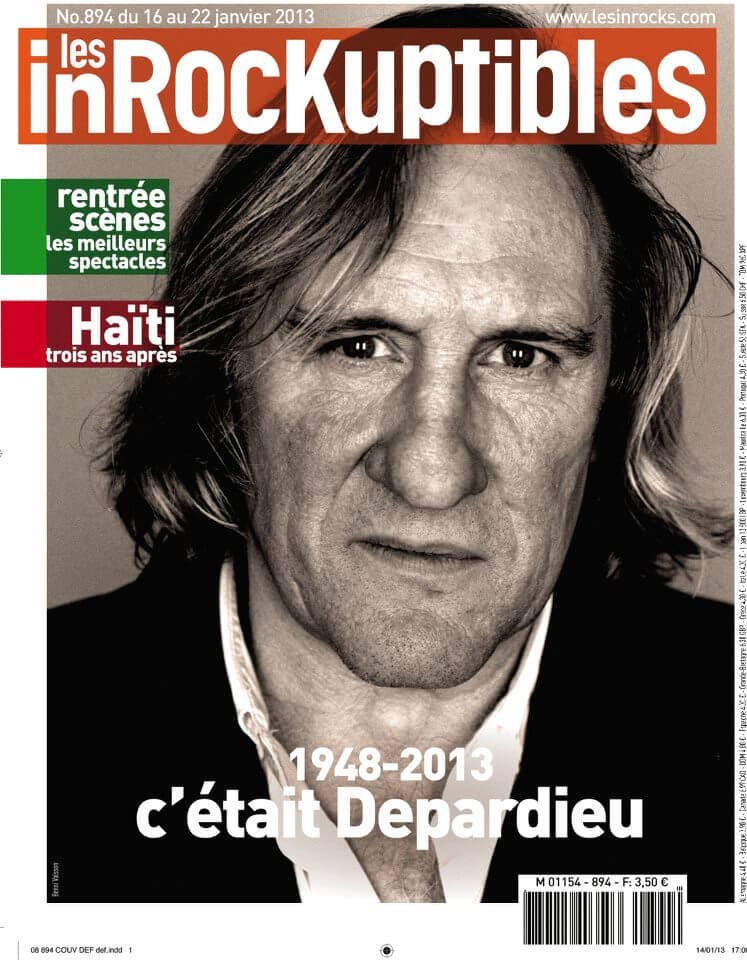 Les Inrocks assassinent Depardieu en couverture