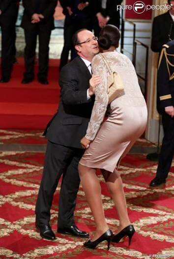 Tony Parker et François Hollande à l’Elysée
