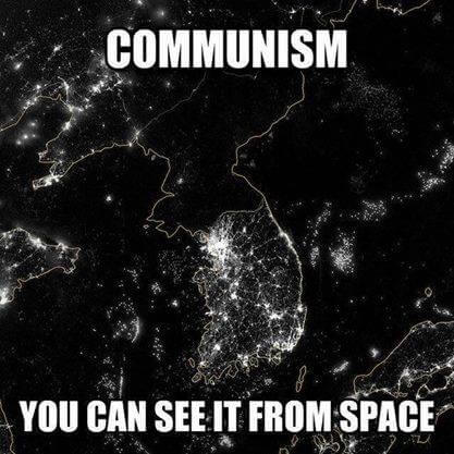 Le communisme vu du ciel
